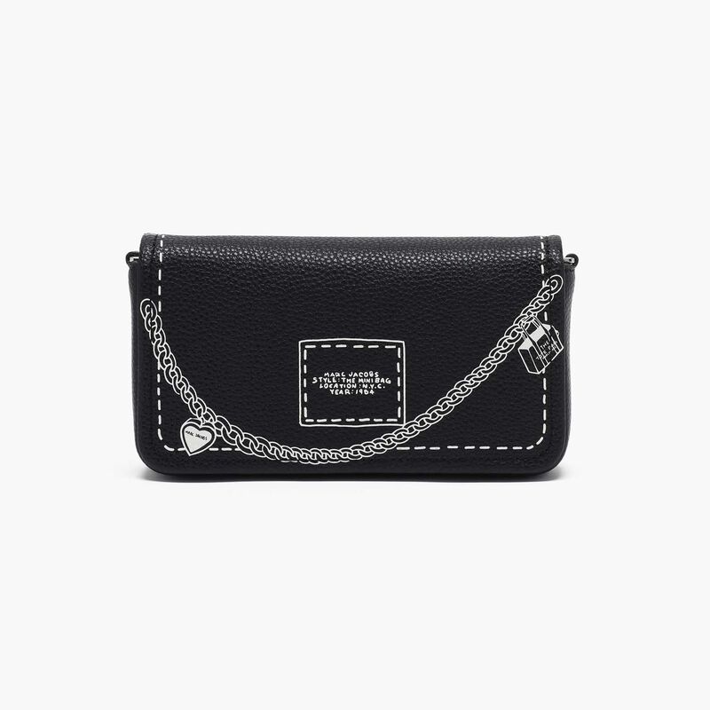 MARC JACOBS The Trompe Loeil Charm Leather Mini Bag image number 3